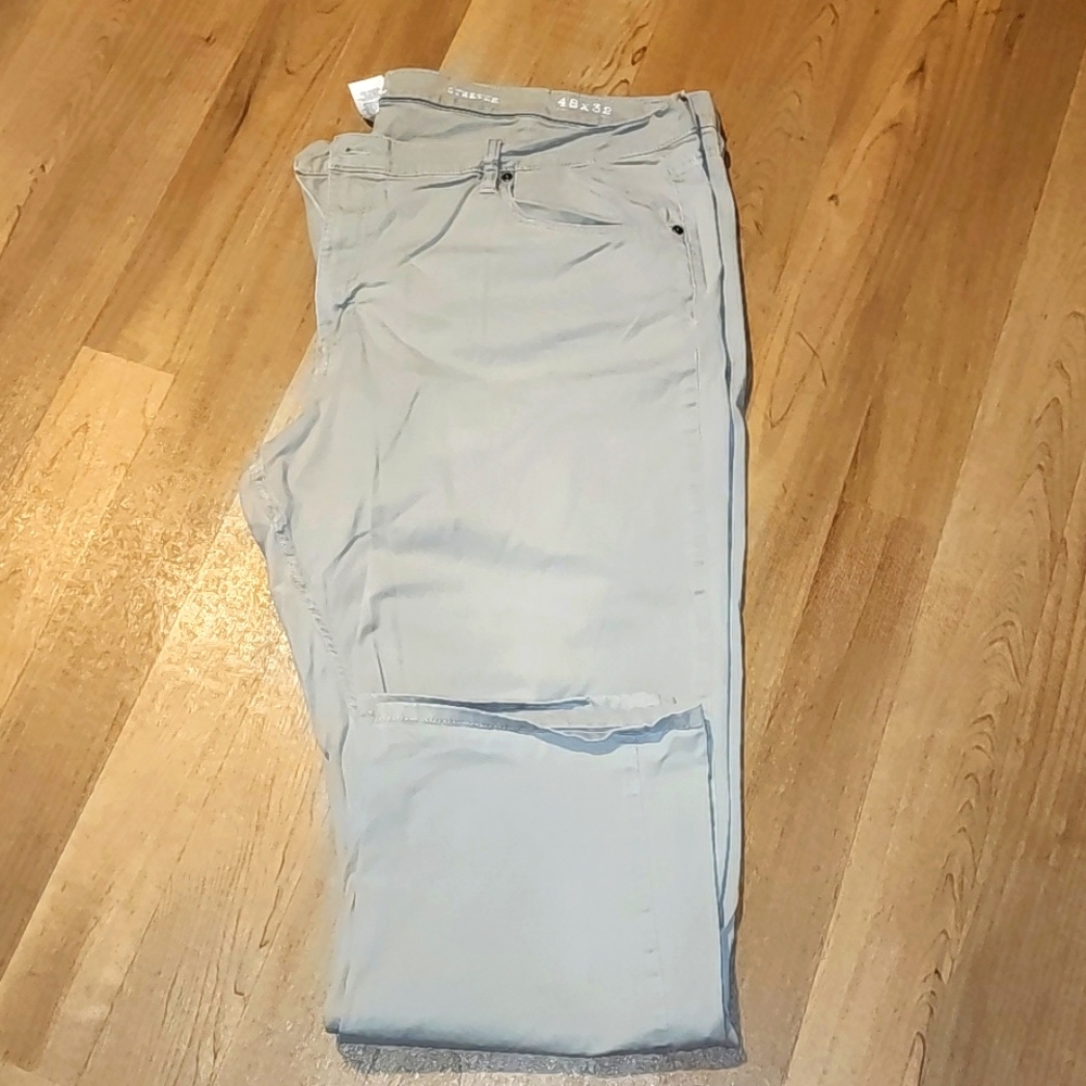 Chaps 5 Pocket Flat Front pants.